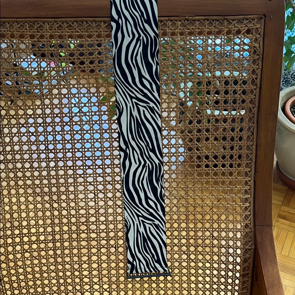 Zebra Print Belt